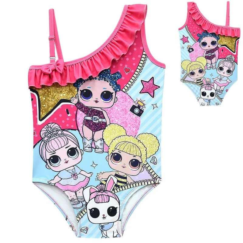 Lol Surprise Cartoon Pattern Doll Summer Girls Swimsuit Tight Shoulder Sling Swimsuit One Piece Dress Kids Clothes Girls Clothing Sets Aliexpress Lol Surprise Cartoon Pattern Doll Summer Girls Swimsuit Tight Shoulder Sling Swimsuit One Piece Dress Kids Clothes Girls Clothing Sets Aliexpress