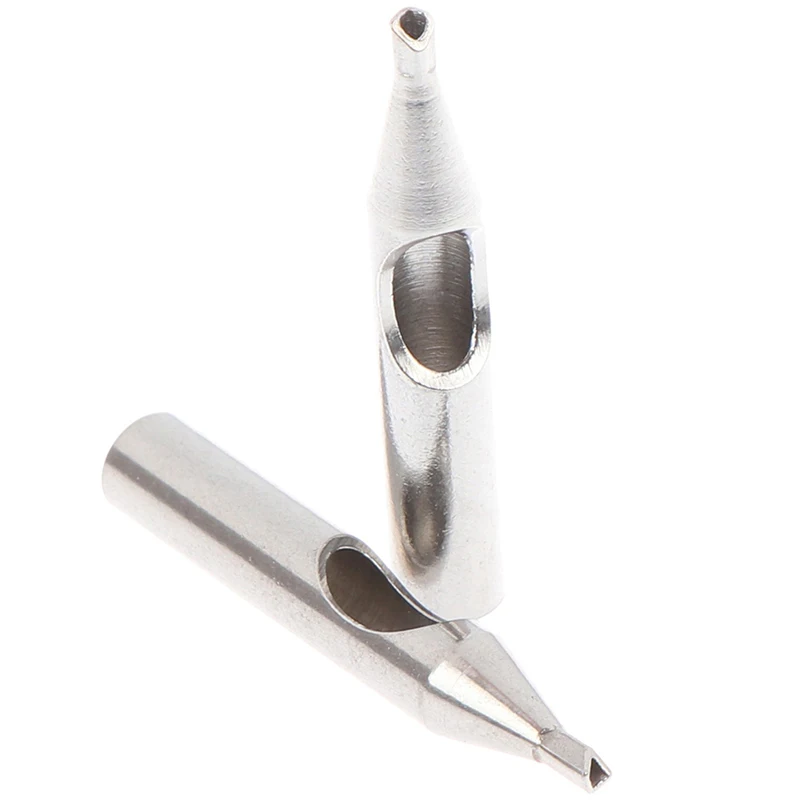 1 трубчатый наконечник для тату машинки из нержавеющей стали|Иглы тату| |