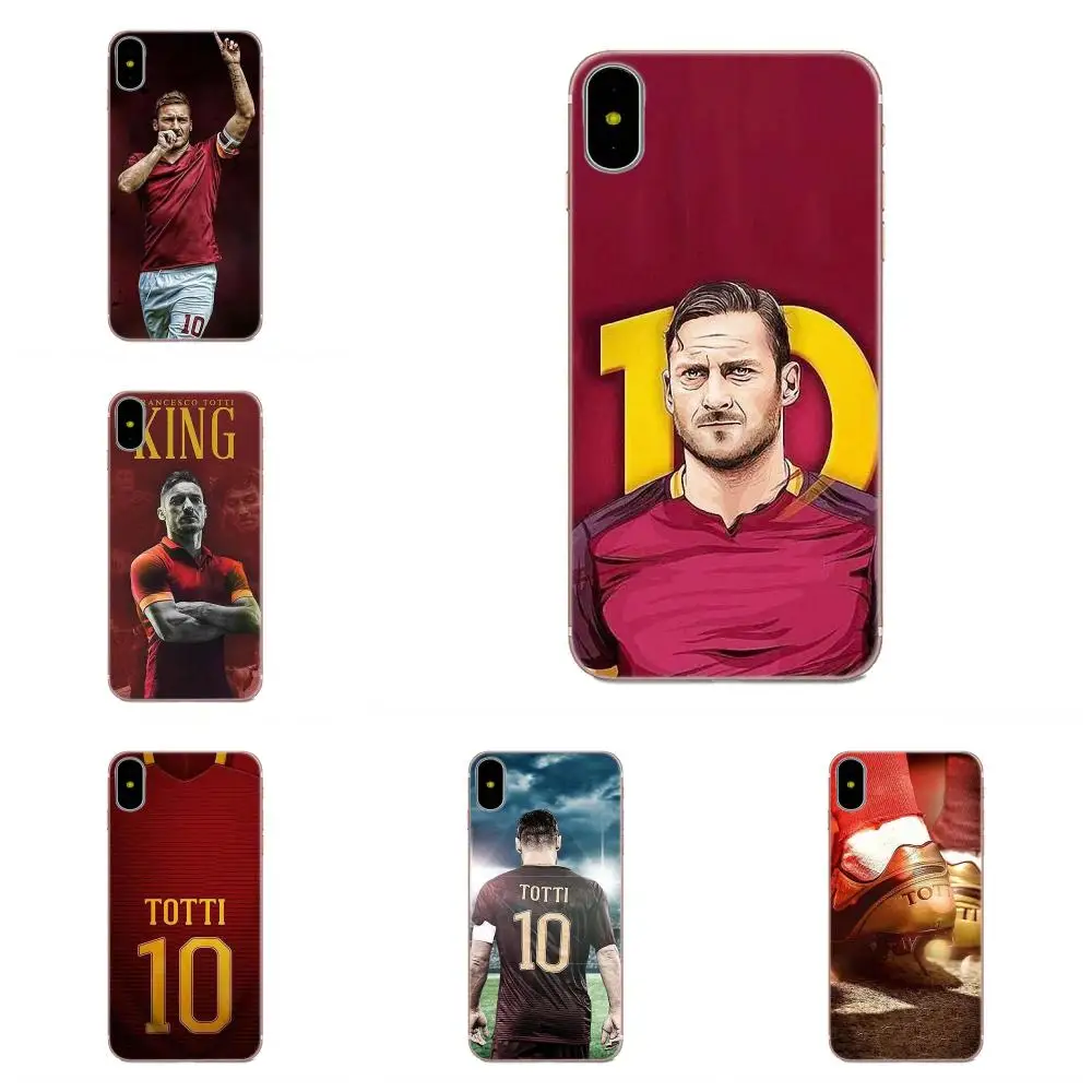 TPU Protective Case For Apple iPhone 11 Pro X XS Max XR 4 4S 5 5C 5S SE SE2 6 6S 7 8 Plus Francesco Totti Tottias Ft10 | Мобильные
