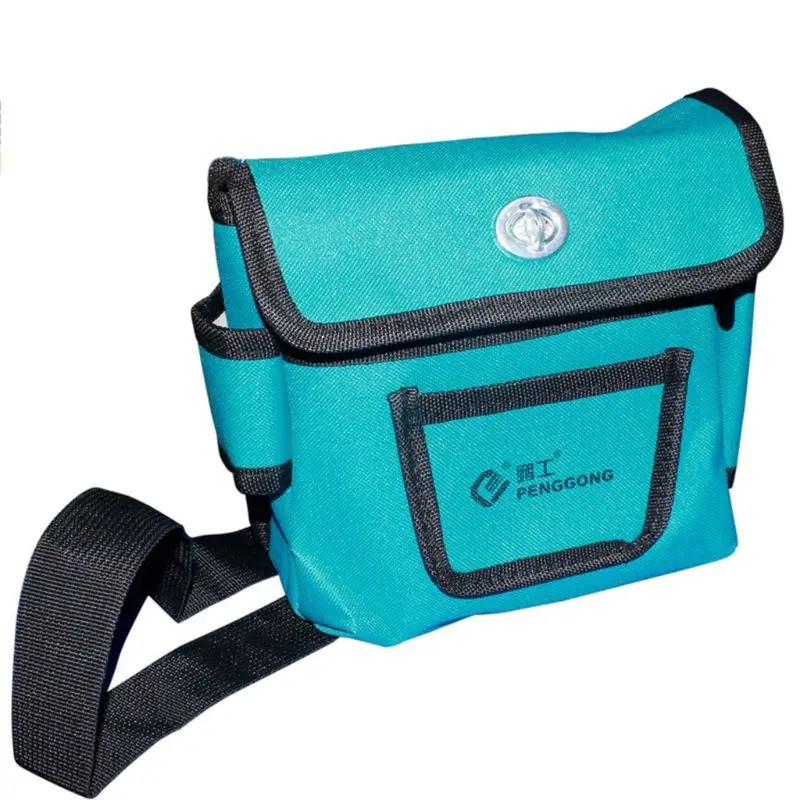 

Electrician Hardware Toolkit Shoulder Bag Waterproof Durable Oxford Cloth Multi Organize Pockets Storage Pouch Portable