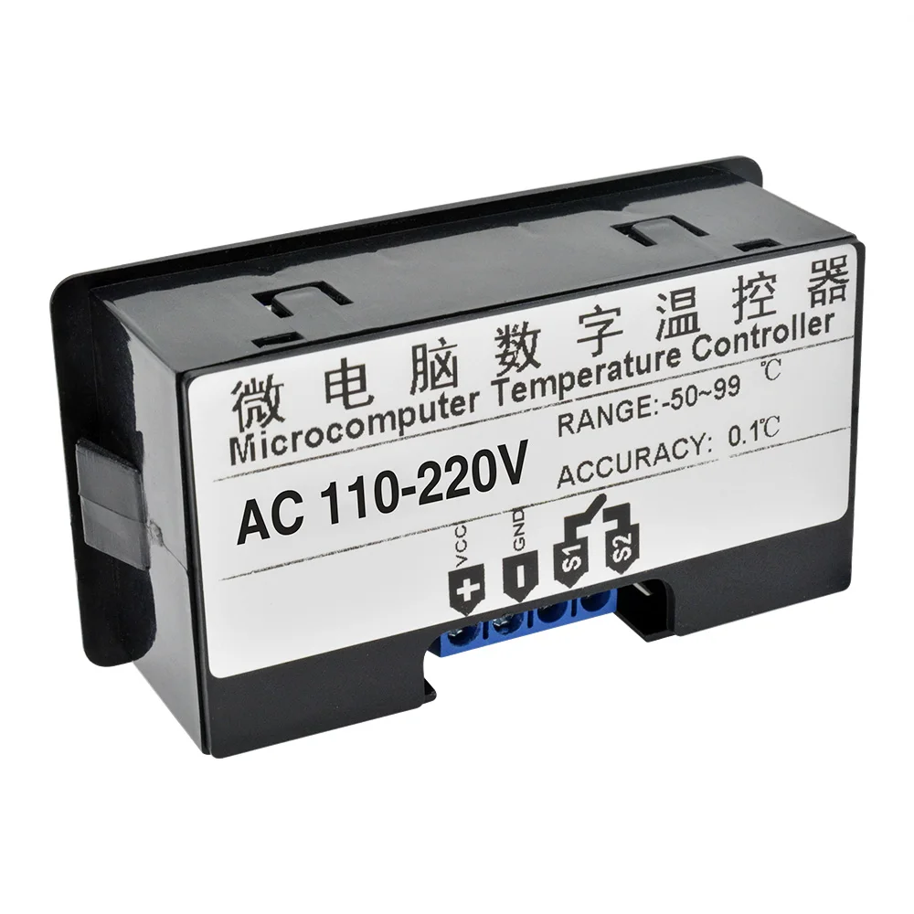 W3230 AC 110 V-220 V DC12V 24V Цифровой термостат контроль температуры Лер регулятор нагрева охлаждения управления инструменты светодиодный дисплей