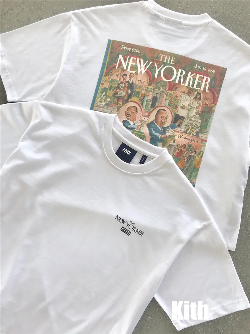 New Yorker Black Leader Kith T-shirt 