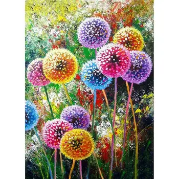 

5D Diy Daimond Painting 5D DIY Full Drill Diamond Painting Dandelion Cross Stitch Embroidery Mosaic Kit Craft Home Decor