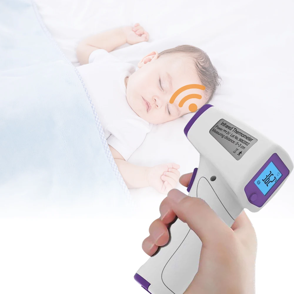 

Digital Temperatur Thermometer IR Infrared Thermometer Non-contact Forehead Body Surface Temperature instruments for Adult Baby