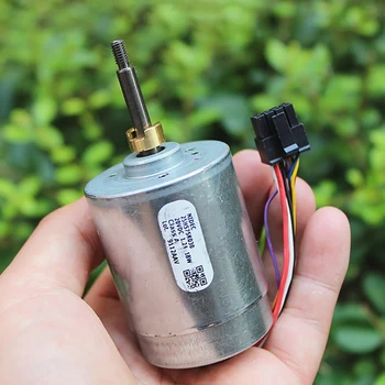 

DC Brushless Motor High Speed Small Motor with Hall, Front and Rear NMB Double Ball Bearing, Strong Magnetic Rotor DC12V-24V