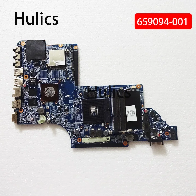 

Hulics Used 659094-001 MAIN BOARD For HP Pavilion DV7 DV7-6000 Laptop Motherboard HM65 DDR3 HD6490 Graphics Card