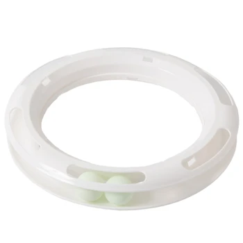 

Pet Interactive Playing Toy for Cats Kitten Exercise Tract Ball Toy for Catch Game Cat Toys Ball Training Amusement Plate