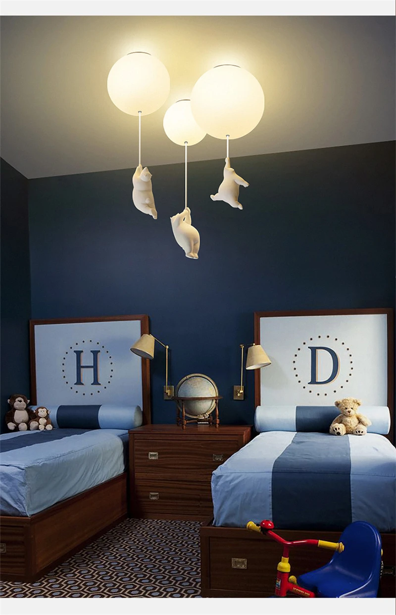 クマのデザインのモダンなデザインのledシーリングライト,装飾的