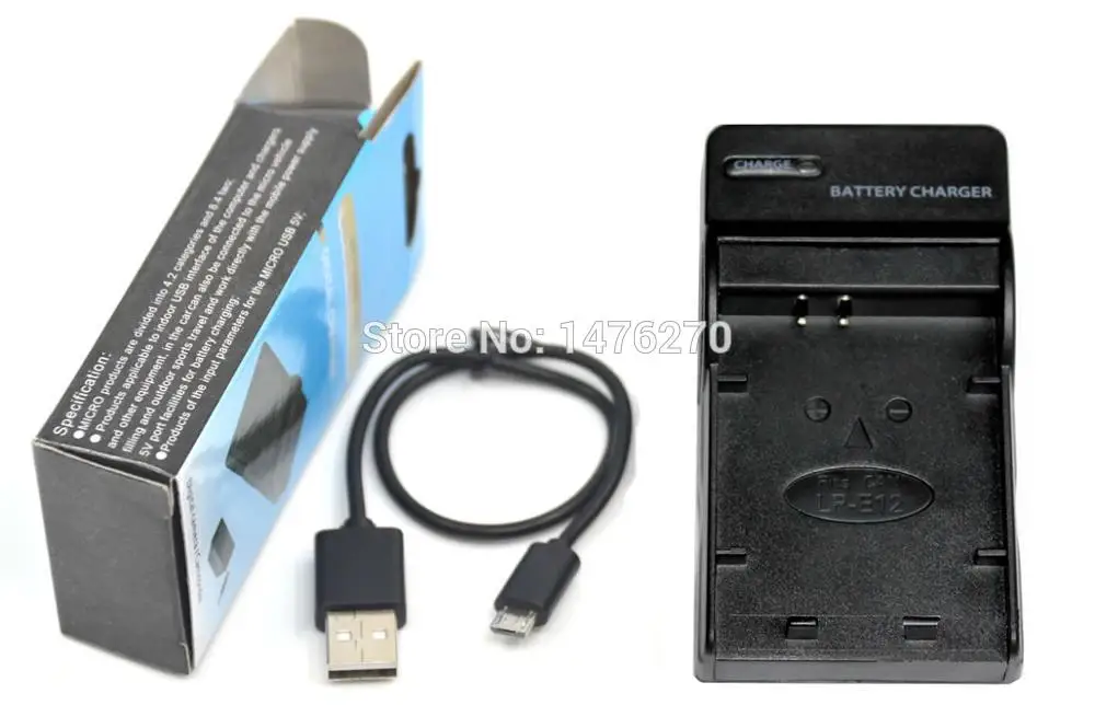 Камера батарея USB зарядное устройство для LCE12 LC-E12 LP-E12 LP E12 для Canon EOS-M EOS M 100D Rebel SL1 Kiss X7 камера s портативная