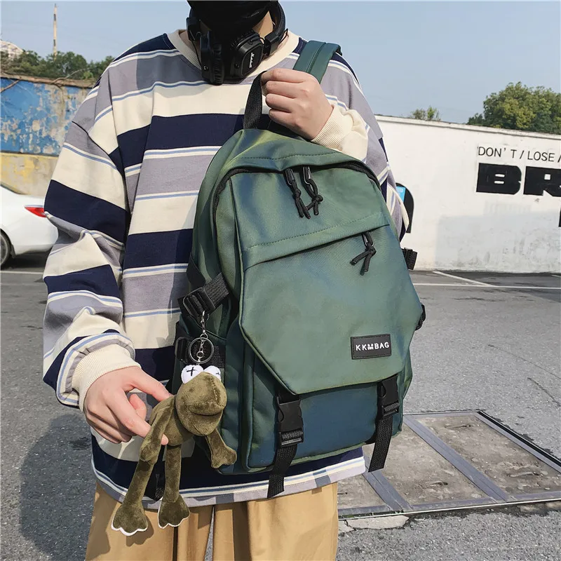 Fashion Nylon Travel Waterproof Women man Backpack Shoulder Bag New Trend Female Large Capacity School Backpack