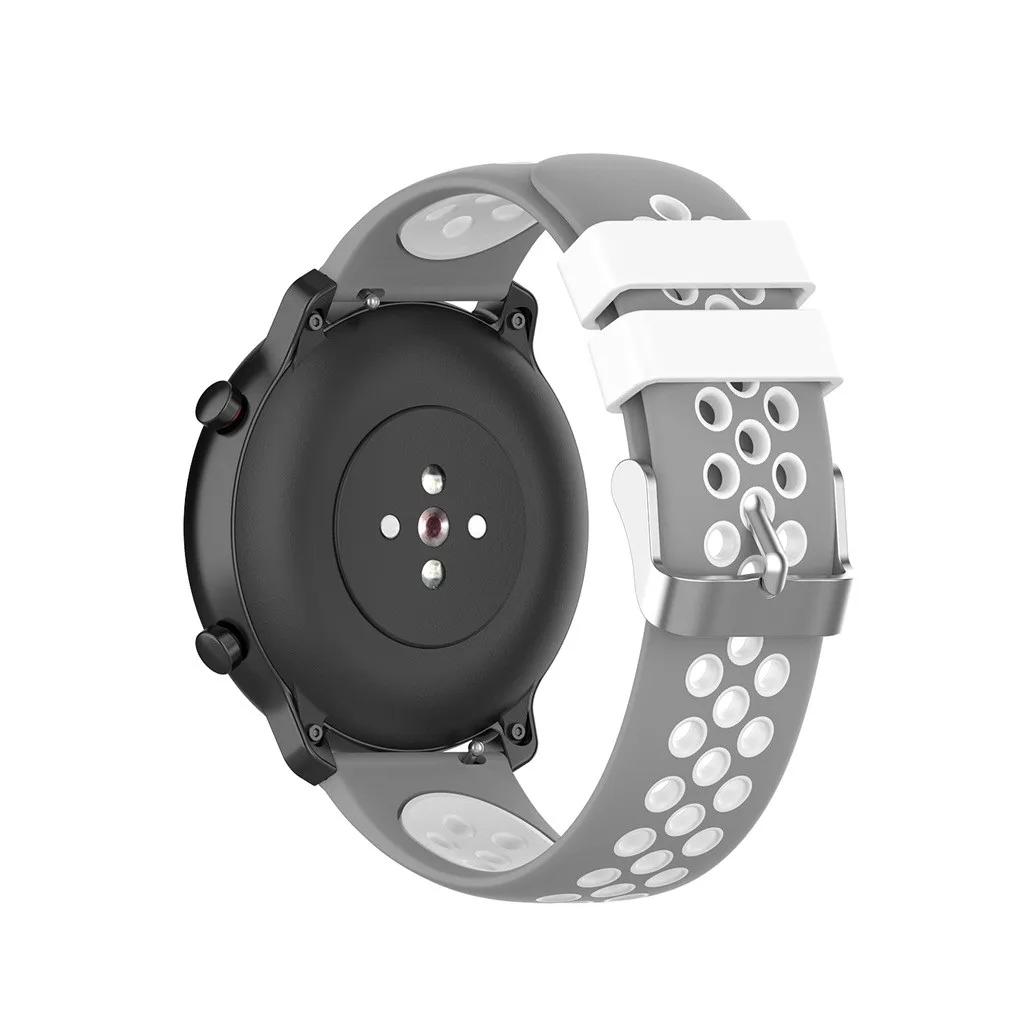 Для Huami AMAZFIT GTR 47 мм Замена вентиляция спортивный мягкий браслет наручные умные часы с ремнем браслет долговечные аксессуары#904