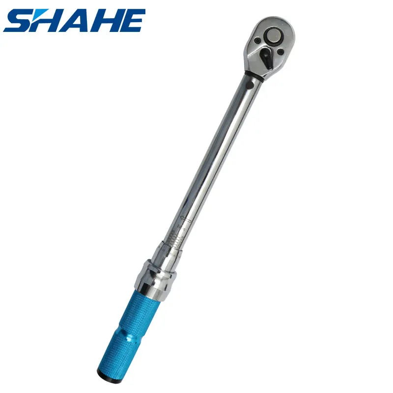 shahe  1/2 '' 3/8 ''Torque Wrench 5-60 N.m 3% accuracy Preset Ratchet Torque Wrench Car Bike Repair Hand Tools Adjustable wrench