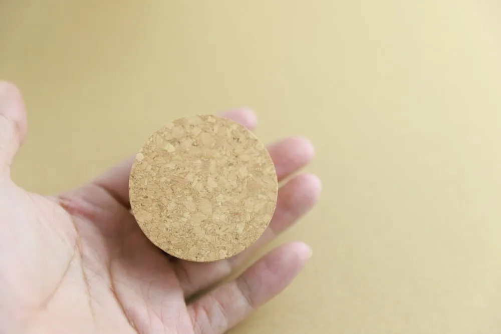 3pcslot 55mm Diameter Glass Airtight Canister Kitchen Storage Bottles Jars Thick Glass Bottles Food Container (26)