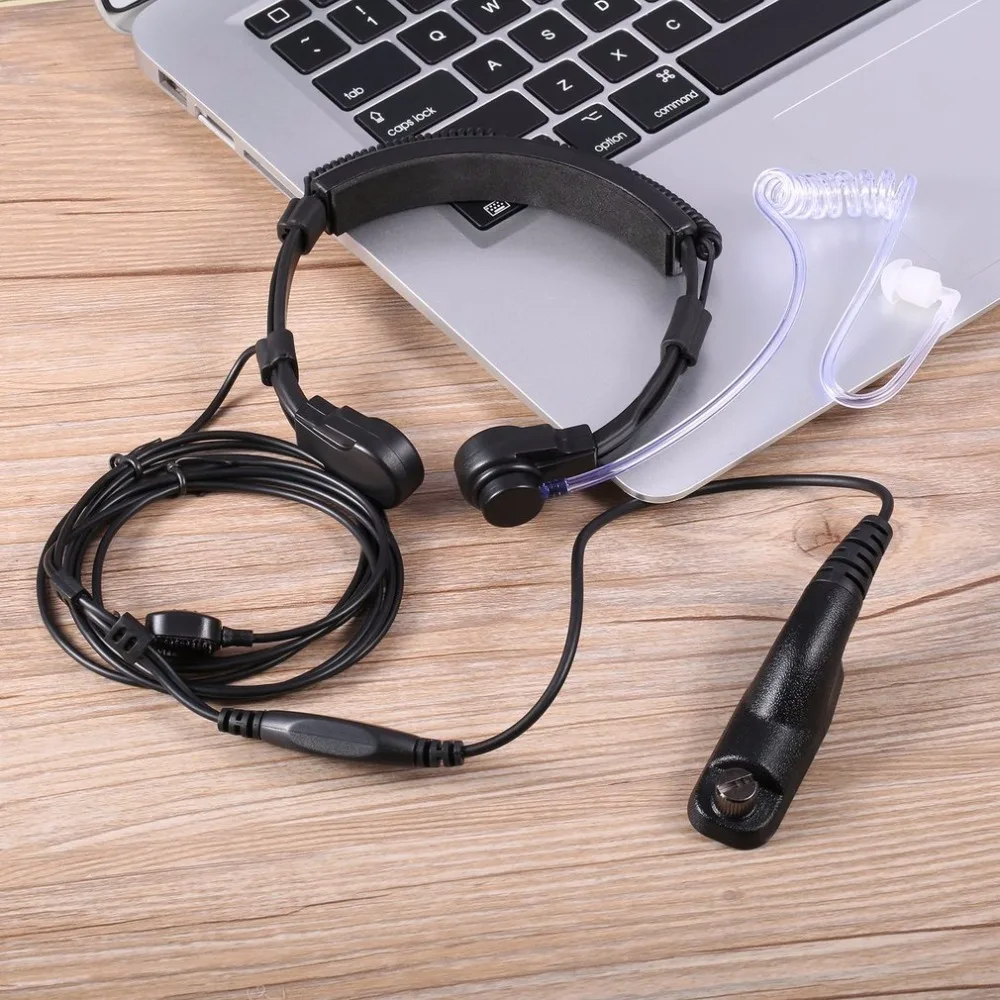Onleny Walkie Talkie растягивающийся контроль горла Акустическая трубка гарнитура наушник для Motorola XIR P8260/8268/6550/P8200/P8208