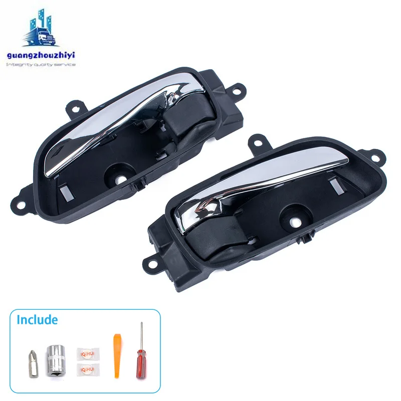 Подходит для Tianzhu Nissan Pathfinder внутренняя дверная ручка передней двери 80670-3TA0D-RH-80671-3TA0D-LH-с набором инструментов