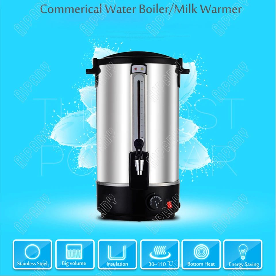 HL15A Настольный коммерческий Электрический бойлер для воды 6L/8L/10L/12L/16L/20L/30L35L/48L