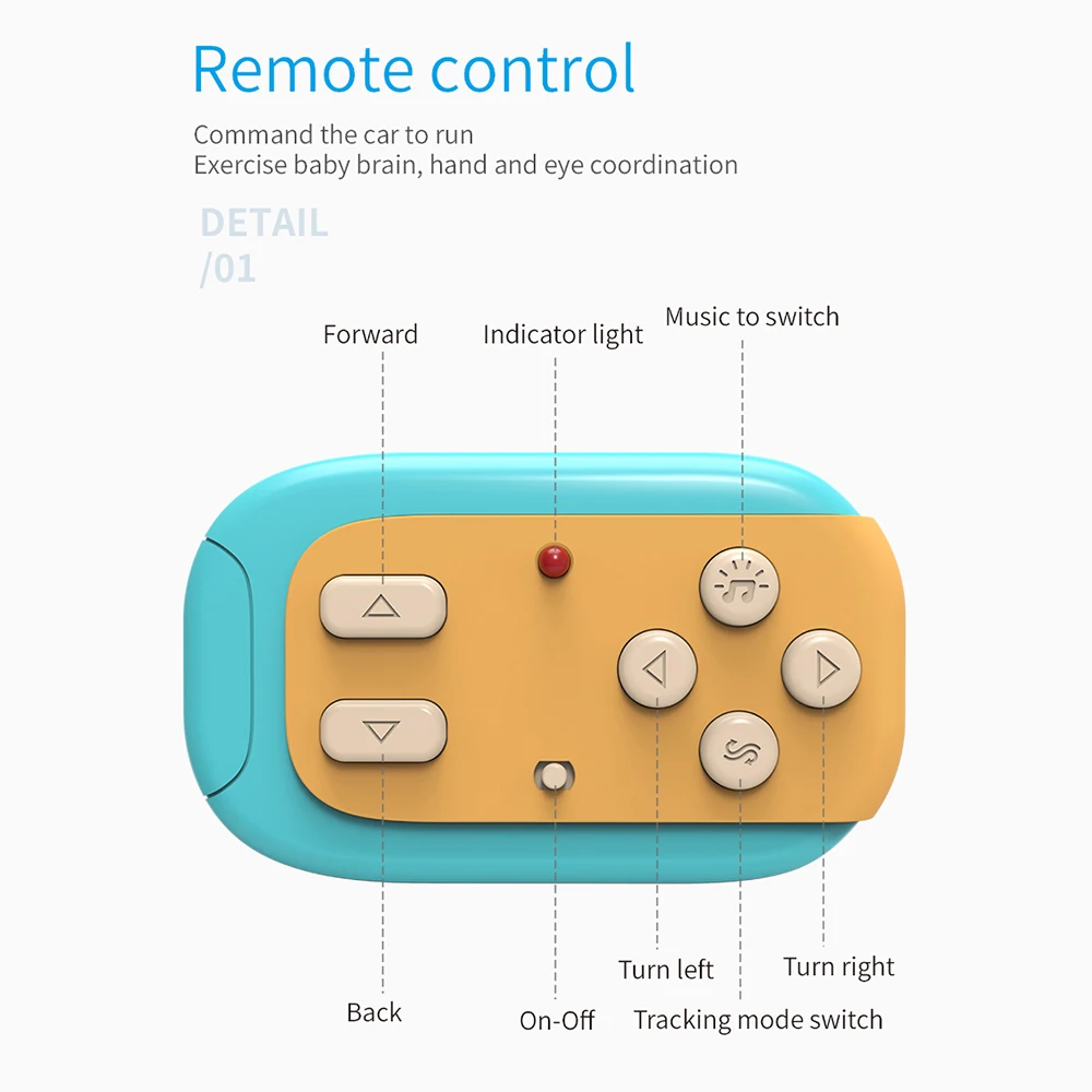 Пульт дистанционного управления, автомобильный ручной контроль, индукционный датчик, датчик жестов, трекер, автомобильная игрушка, избегание препятствий, подарки для детей