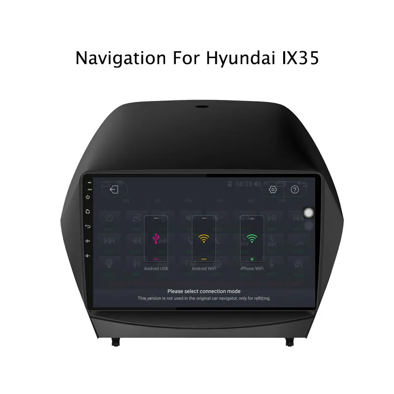 Ectwodvd 9 дюймов Andriod 8,1 автомобильный DVD gps для hyundai Tucson IX35 2010-2013 4G ram 64G rom CarPlay DSP 4G LTE с wifi