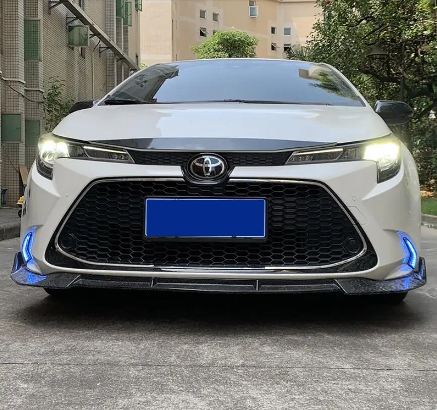 1 компл. Бампер головной светильник для Toyota Lewin Дневной светильник altis~ 2020y автомобильные аксессуары светодиодный DRL налобный фонарь для Lewin противотуманный светильник