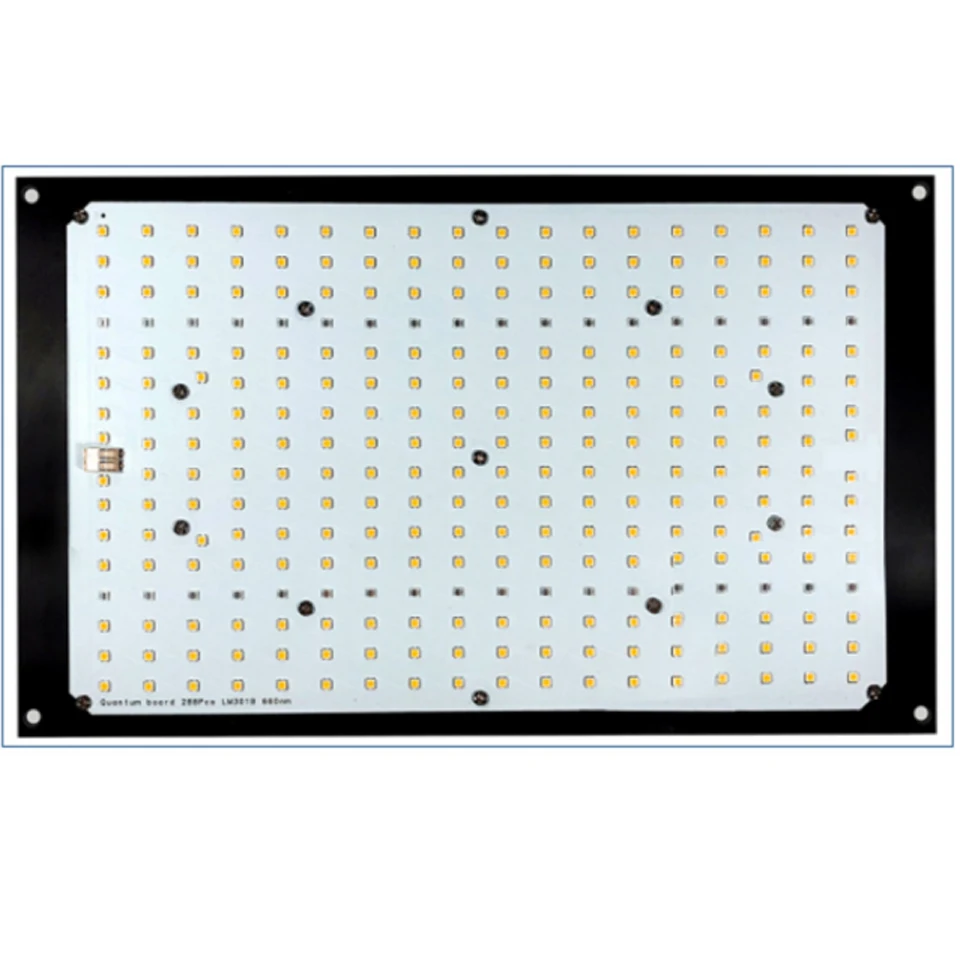 Samsung LM301B светодиодный 288 шт PCBA Квантовая доска 3000 K/3500 K/4000 K/3000 K+ 660nm DIY светодиодный светильник для выращивания растений - Испускаемый цвет: Board heat sink