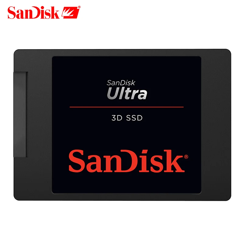 Sandisk ULTRA 3D SSD 250 ГБ 500 Гб 2,5 дюйма SATA III HDD жесткий диск HD SSD Ноутбук PC 1 ТБ Внутренний твердотельный накопитель