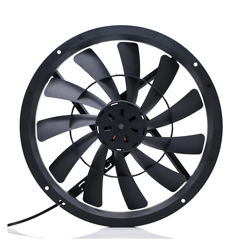 Caixa do Computador Server Cooler Ventilador de Refrigeração do Computador ac 80v240v Controlador de Velocidade 250 mm 25cm dc 12v dc Feminino 250x30 mm - Imagem 3
