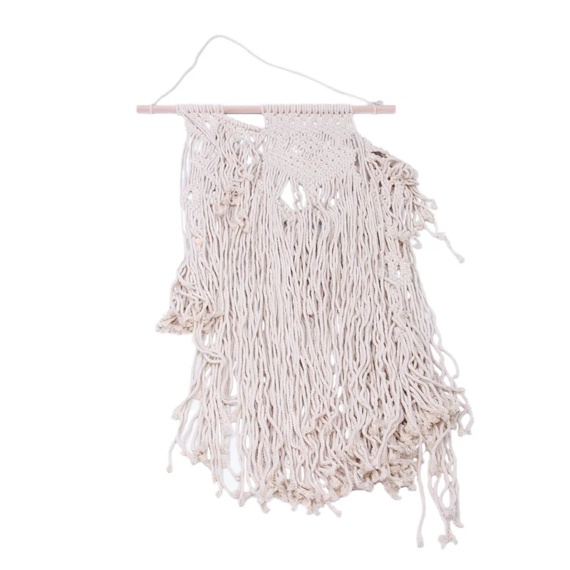 

Handmade Macrame Tassel Wall Hanging Art Woven Tapestry Boho Home Room Decor