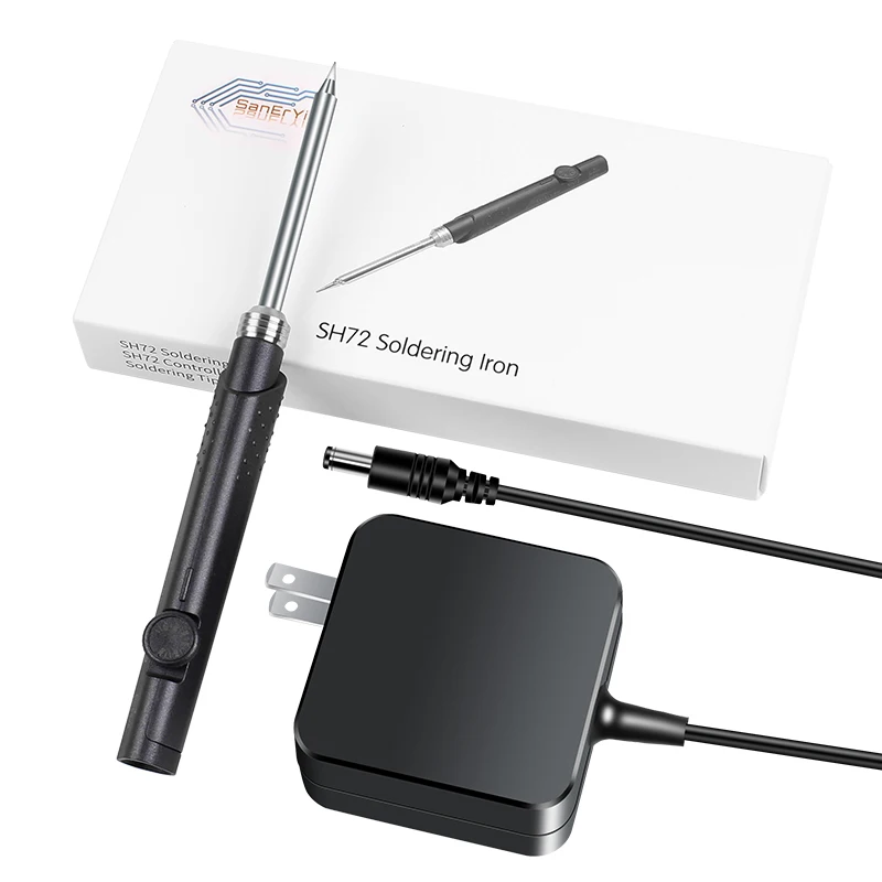 

Brneaci 65W Portable Soldering Iron SH72 Adjustable Thermostat MINI Welding Table Household Repair Soldering Iron Tool Set