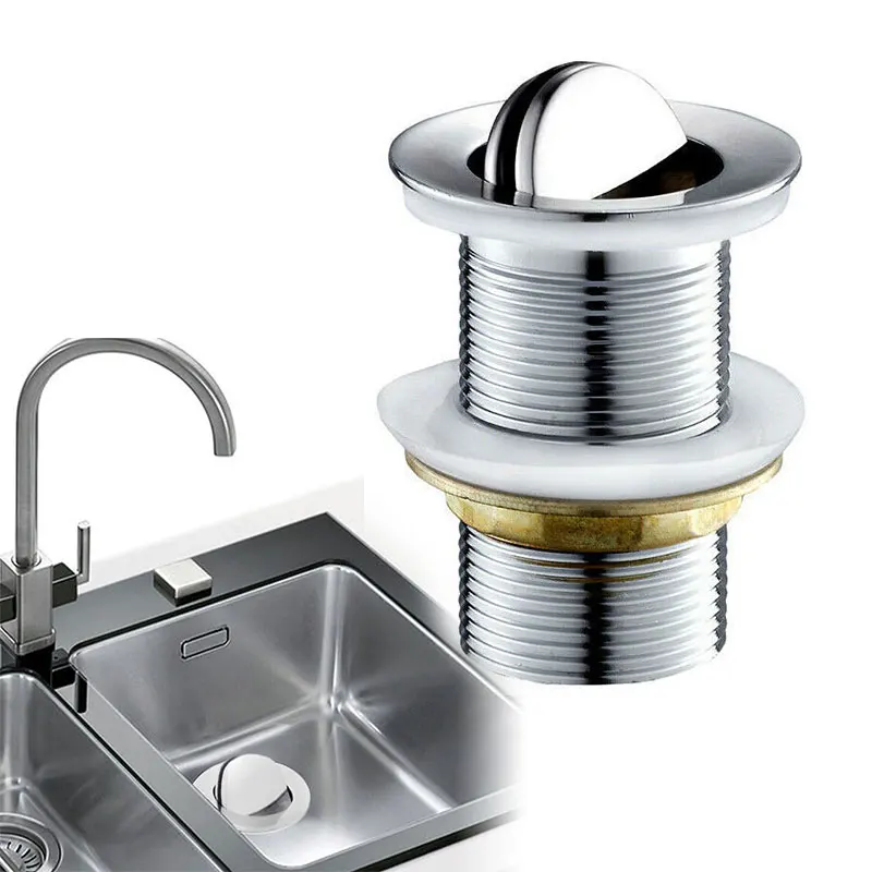 Stainless Steel Flip Water Dispenser Drain Shower Room Basin Sink Waste