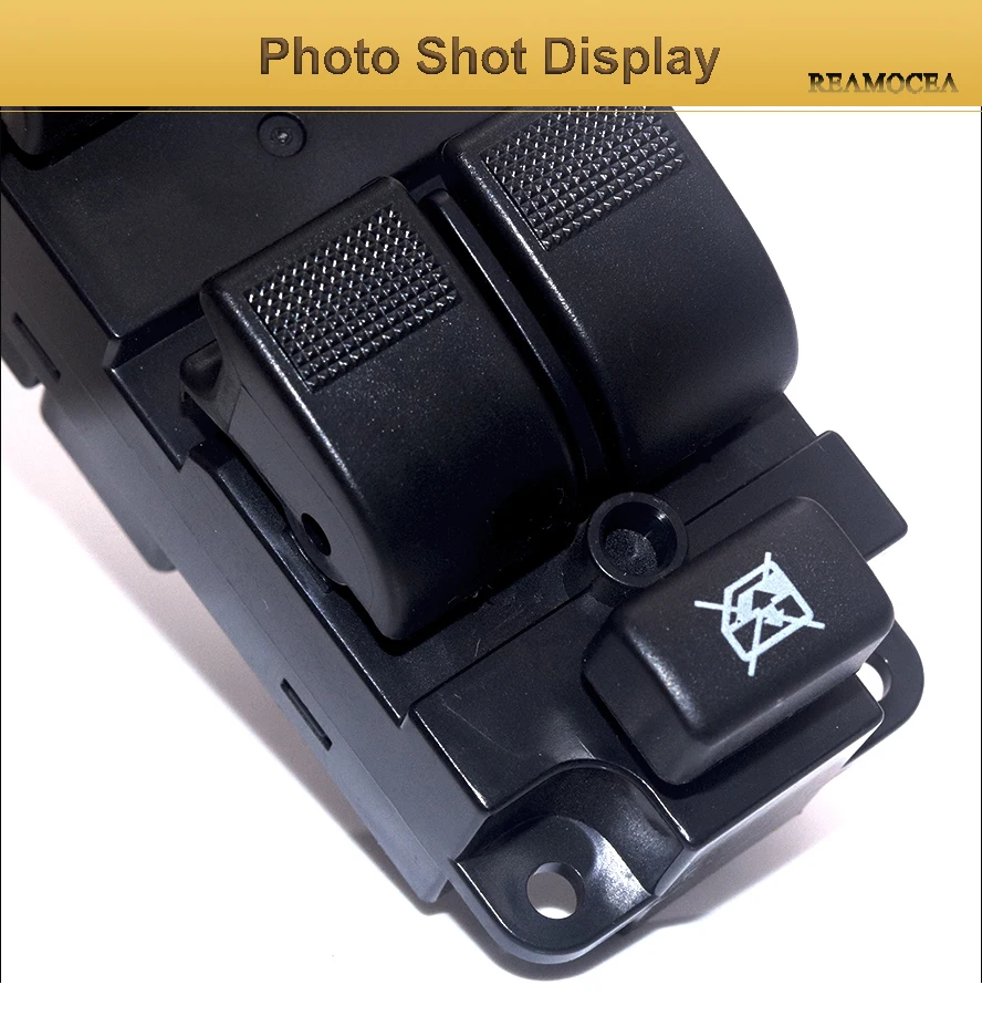 Reamocea 1Pc Front Left Side Power Window Master Switch LHD Side GG2A66350 for Mazda 626 MPV 2001 2002 2003 2004 2005 2006 (1)
