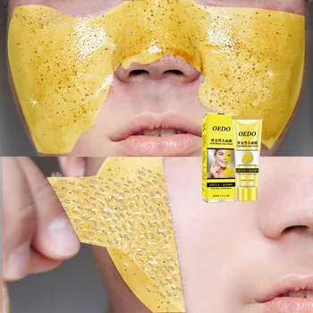 

OEDO Gold Mask Blackhead Mask Shrink Pore Improve Rough Skin Acne Shills Blackhead Remover Mask Facial Moisturizing Cream