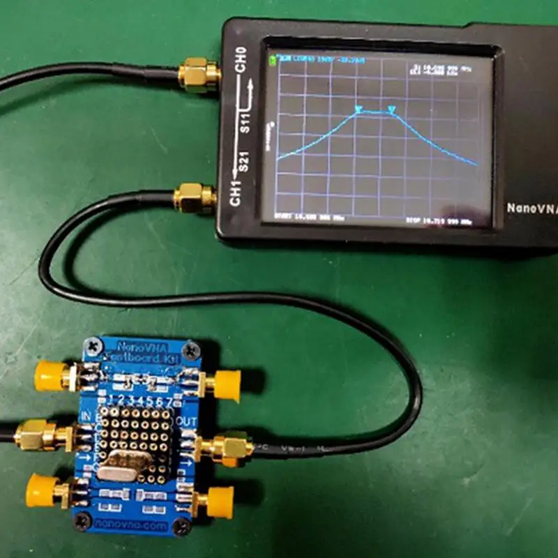 RF Demo Kit For NanoVNA RF Test board Vector Network Test Filter Attenuator 