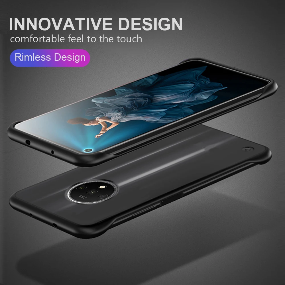Чехол Arvin для Oneplus 7T Pro, матовый прозрачный чехол без оправы разных цветов, Модная стильная задняя крышка для Oneplus 5T 6T Pro