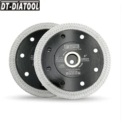 Disques de coupe diamantés pk Dia DT DIATOOL mm/4 ", lames de scie pour jante de Turbo, pour céramique, porcelaine, marbre, 105, 2 pièces 