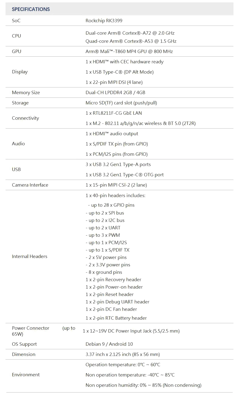 ASUS Ŀ  2 Ĩ RK3399 ̱  ǻ, SBC , ȵ̵ 10,  Ŀ 2, Ŀ 2