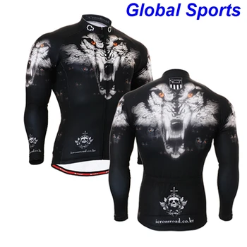 

Wolf 2020 ciclismo Jersey Men Riding ropa Bike