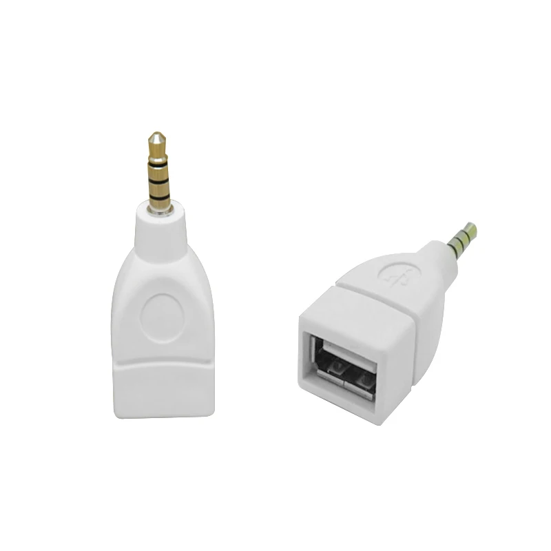 Usb адаптер Aux кабель Авто Аудио переходник Женский до 3 5 мм штекер AUX аудио прочный