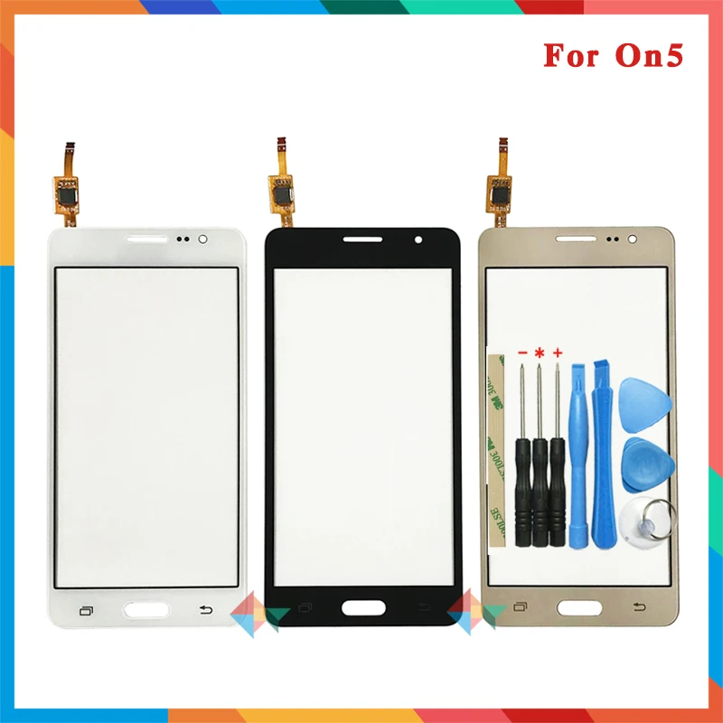Для Samsung Galaxy On5 G5500 G550 5 0 &quotи On7 G6000 SM-G6000 5&quot сенсорный экран дигитайзер Передняя