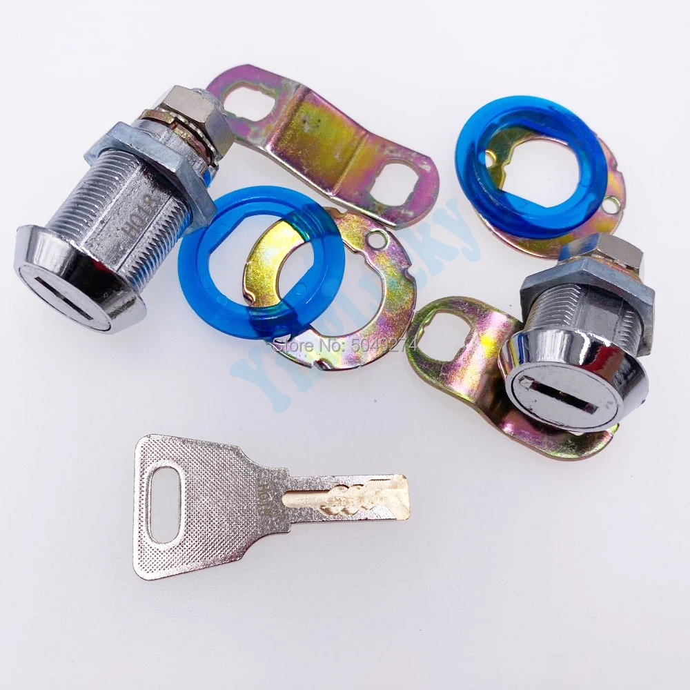 Yinglucky 1 Paio Di Anime In Plastica 35Mm + 45Mm Serratura Della Porta Della Camma Serratura A Chiave Per Jamma Arcade Flipper Doll Games Machines