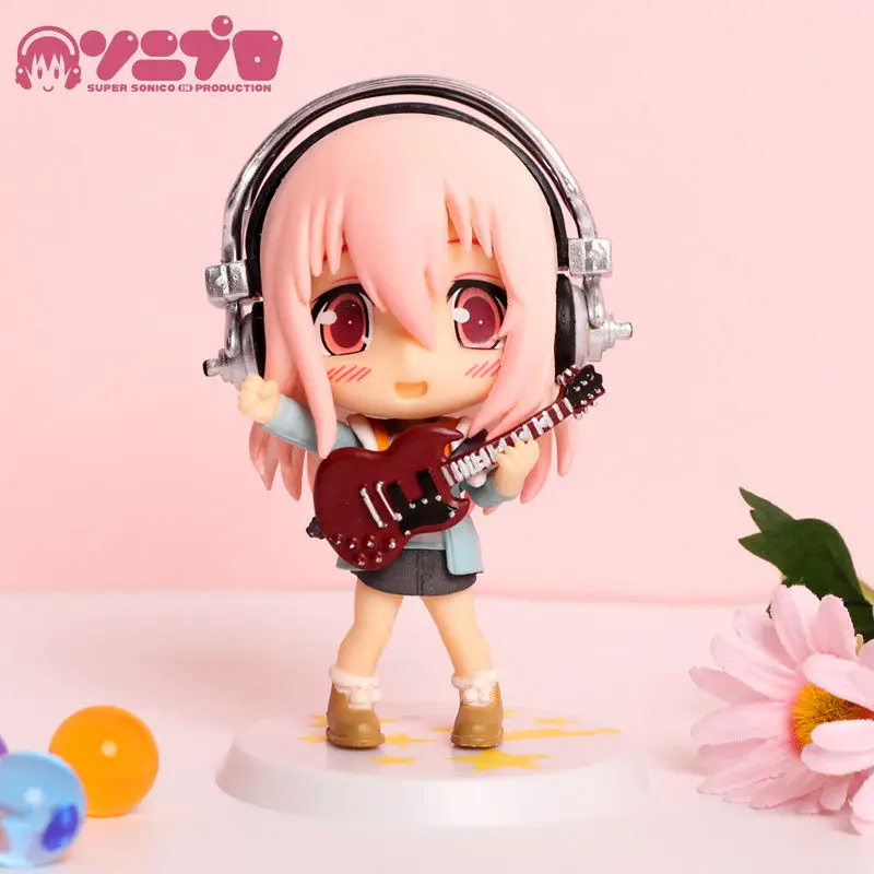Эмон супер сонико вер. Сексуальная фигурка аниме Super Sonico 8 см ПВХ сексуальная