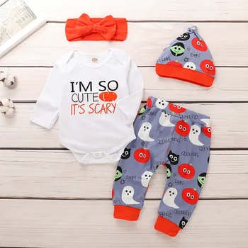 

New holiday explosions Halloween cotton autumn long sleeve baby clothes children's suit