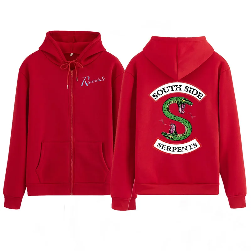  Riverdale jacket Hoodie Sweatshirts Plus Size South Side Serpents Streetwear Tops Hoodies Men Women