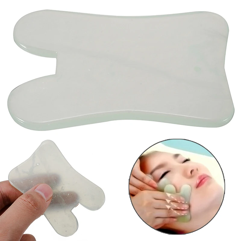 

Gua Sha Tools Jade Chinese Guasha Beauty Tool Natural Jade Natural Stone Facial Face Neck Back Body Massage Board