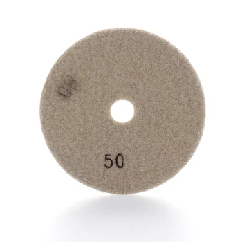 

8pcs 4inch Diamond Polishing Pads with Adapter 50-3000 Grit Wet Dry Diamond Stone Glass Ceramics Polishing Pad Set for Polishing