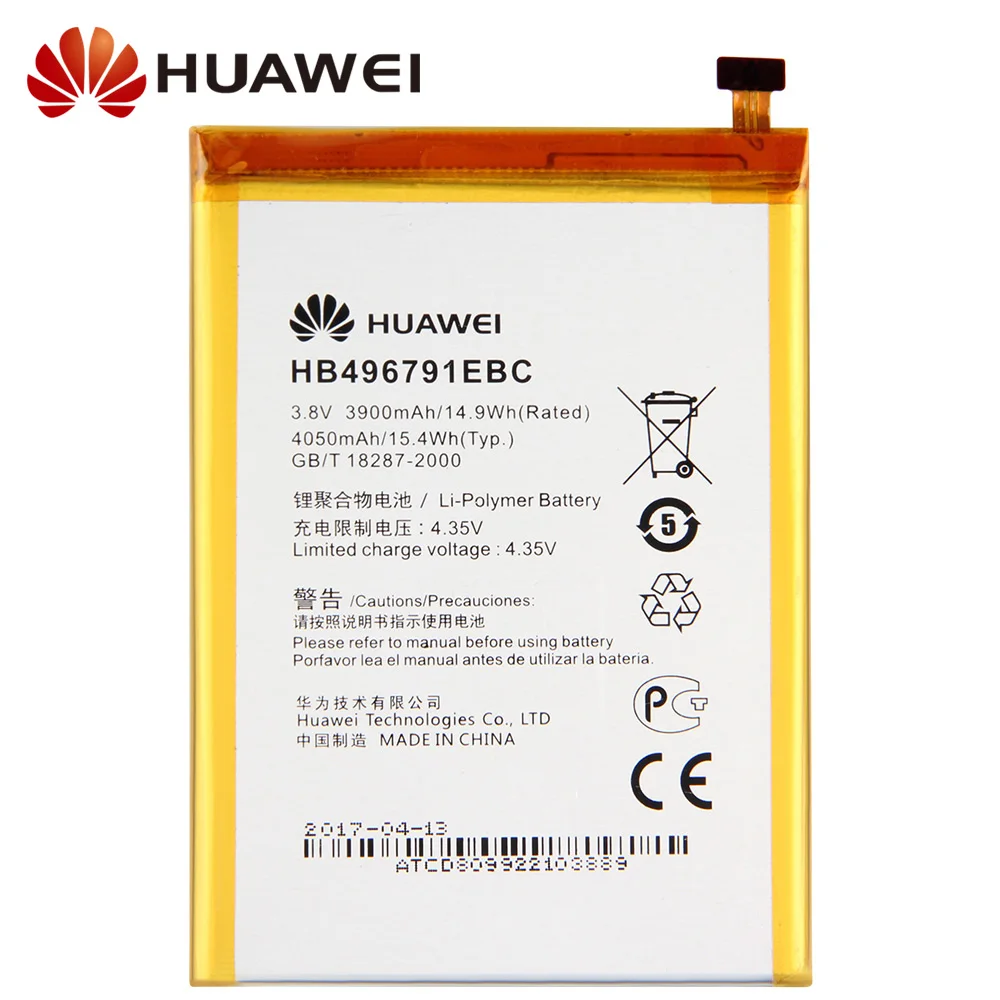 Huawei оригинальный сменный аккумулятор HB496791EBC для MATE 1 Ascend MT1 U06 MT2 L02 L05 T00 mate 2 батареи
