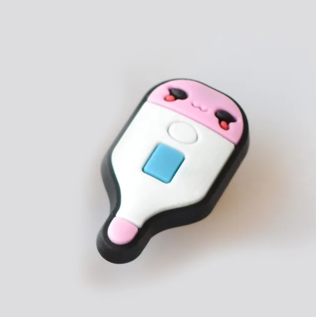 CSBL Cartoon Medical Shoe Ornament VC Flexible Glue Buckle Eva Sandals Shoe Top Ornaments Accessories Croc Kids  Charm 074