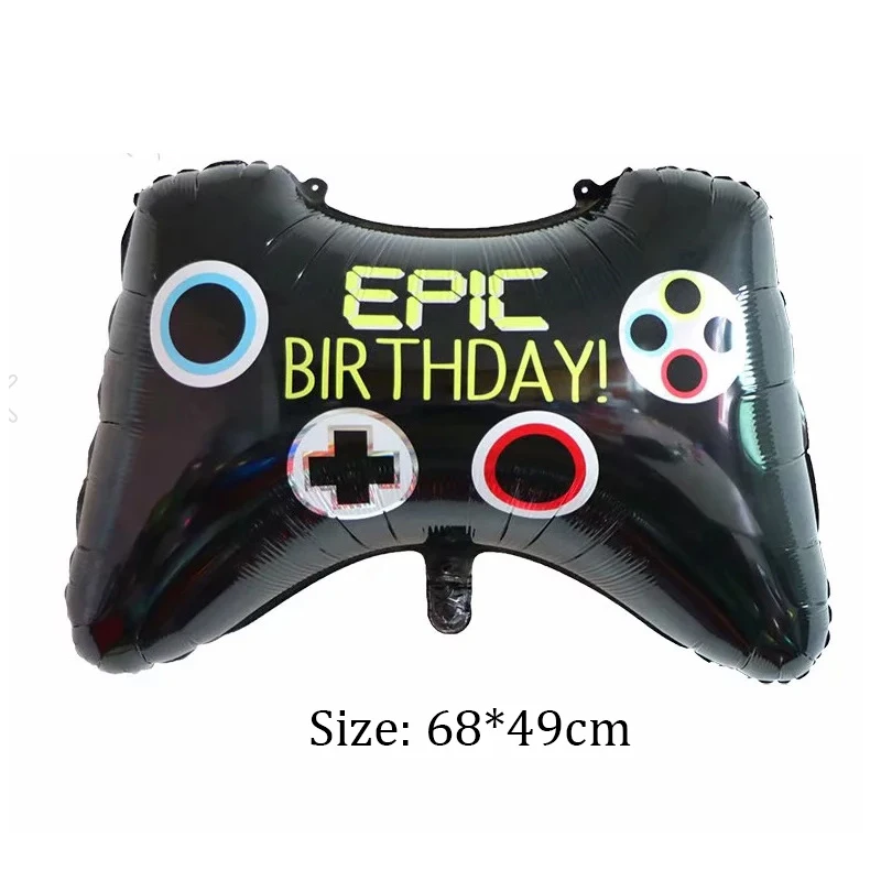 Новый большой черный геймпад для мальчиков надувная игрушка игра на Фольга