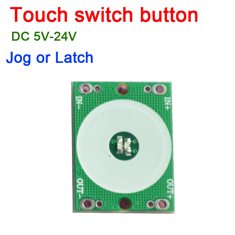 

DC 5V-24V Capacitive Touch switch button Sensor 12V FOR LED control Relay toy car mortar lock switch