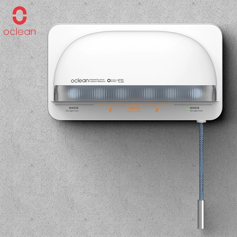 Oclean S1 Smart Toothbrush UVC LED Sterilizer Box New Design UVC Lamp Brushes Light Sterilizer Storage Wall Mounted Brush Holder Oclean S1 Smart Toothbrush UVC LED Sterilizer Box New Design UVC Lamp Brushes Light Sterilizer Storage Wall Mounted Brush Holder