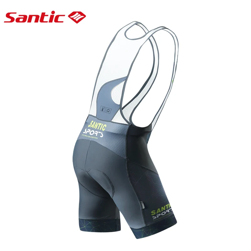 Santic мужские велосипедные шорты с подкладом Pro Fit летние итальянские 4D Pad дорожные